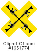 Gun Clipart #1651774 by Lal Perera