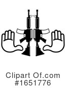 Gun Clipart #1651776 by Lal Perera