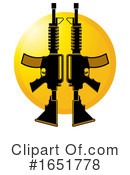 Gun Clipart #1651778 by Lal Perera
