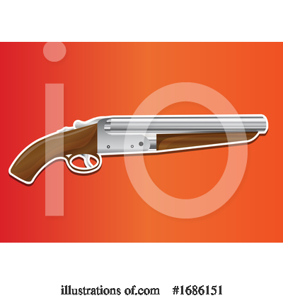 Royalty-Free (RF) Gun Clipart Illustration by Morphart Creations - Stock Sample #1686151