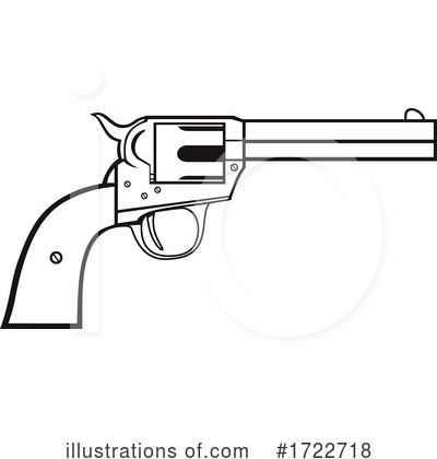 Royalty-Free (RF) Gun Clipart Illustration by patrimonio - Stock Sample #1722718