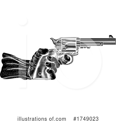 Gun Clipart #1749023 by AtStockIllustration