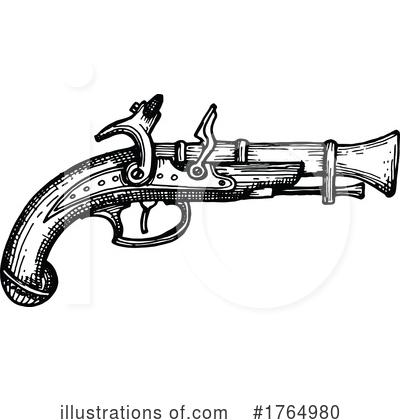 Royalty-Free (RF) Gun Clipart Illustration by Vector Tradition SM - Stock Sample #1764980