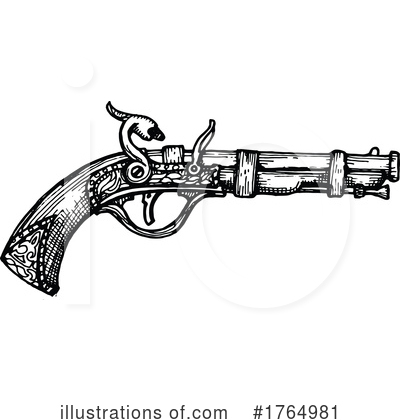 Royalty-Free (RF) Gun Clipart Illustration by Vector Tradition SM - Stock Sample #1764981