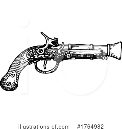 Royalty-Free (RF) Gun Clipart Illustration by Vector Tradition SM - Stock Sample #1764982