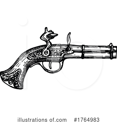Royalty-Free (RF) Gun Clipart Illustration by Vector Tradition SM - Stock Sample #1764983
