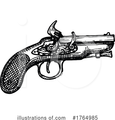Royalty-Free (RF) Gun Clipart Illustration by Vector Tradition SM - Stock Sample #1764985