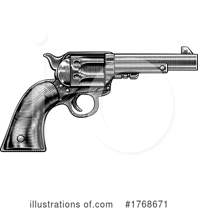 Gun Clipart #1768671 by AtStockIllustration