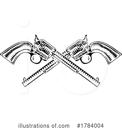 Guns Clipart #1784004 by AtStockIllustration