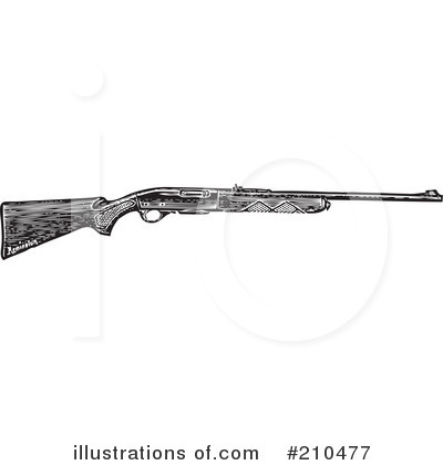 Rifle Clipart #210477 by BestVector