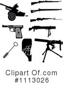 Guns Clipart #1113026 by Frisko