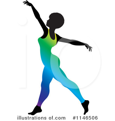 Royalty-Free (RF) Gymnast Clipart Illustration by Lal Perera - Stock Sample #1146506