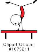 Gymnastics Clipart #1079211 by Pams Clipart