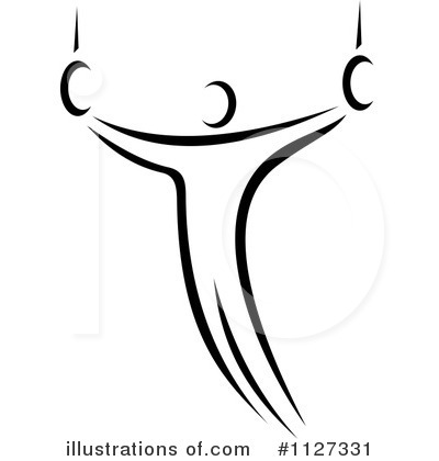 Royalty-Free (RF) Gymnastics Clipart Illustration by Vector Tradition SM - Stock Sample #1127331