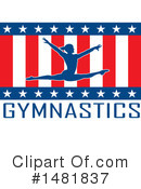 Gymnastics Clipart #1481837 by Johnny Sajem