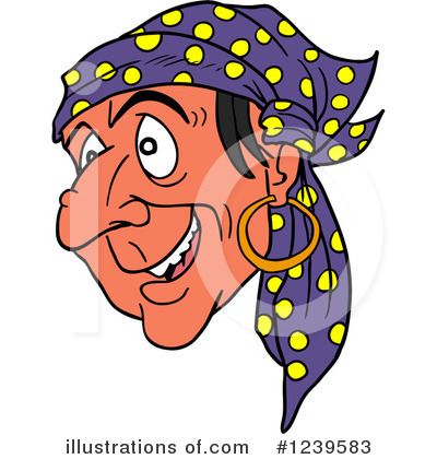 Woman Clipart #1239583 by LaffToon