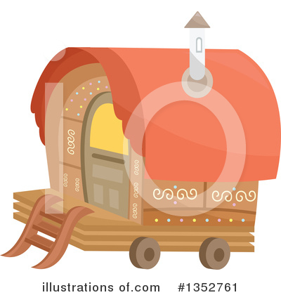 Wagon Clipart #1352761 by BNP Design Studio