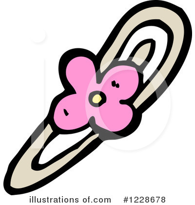 Hair Clip Clipart #1228678 by lineartestpilot