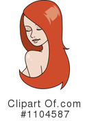 Hair Clipart #1104587 by Rosie Piter