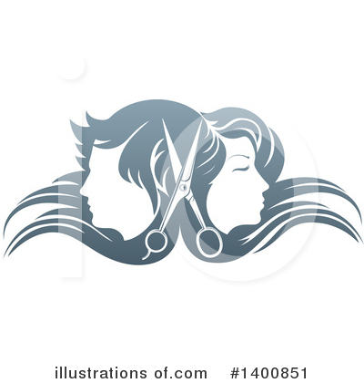Royalty-Free (RF) Hair Clipart Illustration by AtStockIllustration - Stock Sample #1400851