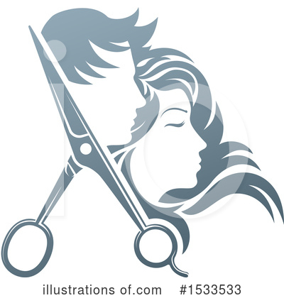 Haircut Clipart #1533533 by AtStockIllustration