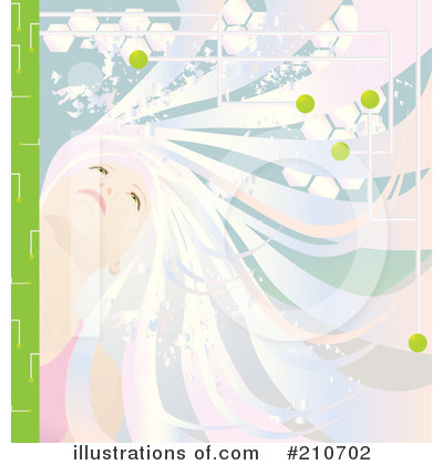 Royalty-Free (RF) Hair Clipart Illustration by MilsiArt - Stock Sample #210702