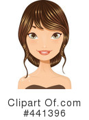 Hair Clipart #441396 by Melisende Vector