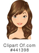 Hair Clipart #441398 by Melisende Vector
