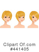 Hair Clipart #441405 by Melisende Vector