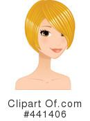 Hair Clipart #441406 by Melisende Vector
