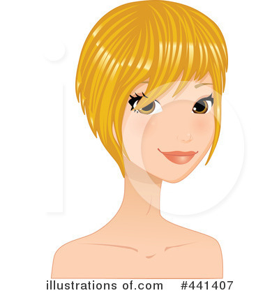 Royalty-Free (RF) Hair Clipart Illustration by Melisende Vector - Stock Sample #441407