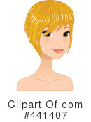 Hair Clipart #441407 by Melisende Vector