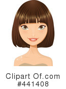 Hair Clipart #441408 by Melisende Vector