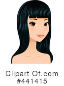 Hair Clipart #441415 by Melisende Vector