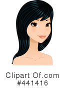 Hair Clipart #441416 by Melisende Vector