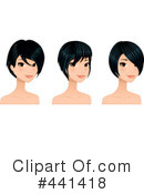 Hair Clipart #441418 by Melisende Vector