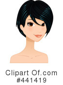 Hair Clipart #441419 by Melisende Vector