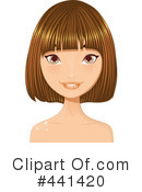 Hair Clipart #441420 by Melisende Vector