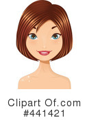 Hair Clipart #441421 by Melisende Vector