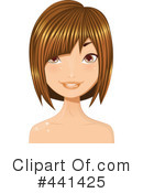 Hair Clipart #441425 by Melisende Vector