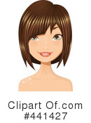 Hair Clipart #441427 by Melisende Vector