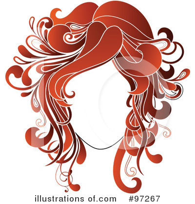 Royalty-Free (RF) Hair Clipart Illustration by OnFocusMedia - Stock Sample #97267