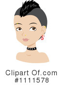 Hair Style Clipart #1111578 by Rosie Piter