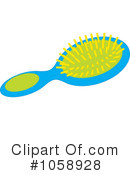 Hairbrush Clipart #1058928 by Alex Bannykh