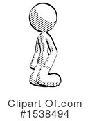 Halftone Design Mascot Clipart #1538494 by Leo Blanchette