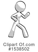 Halftone Design Mascot Clipart #1538502 by Leo Blanchette