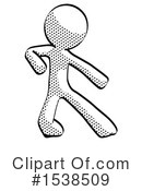 Halftone Design Mascot Clipart #1538509 by Leo Blanchette
