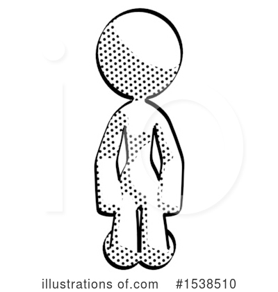 Royalty-Free (RF) Halftone Design Mascot Clipart Illustration by Leo Blanchette - Stock Sample #1538510