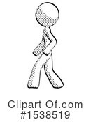 Halftone Design Mascot Clipart #1538519 by Leo Blanchette