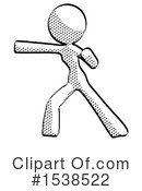 Halftone Design Mascot Clipart #1538522 by Leo Blanchette